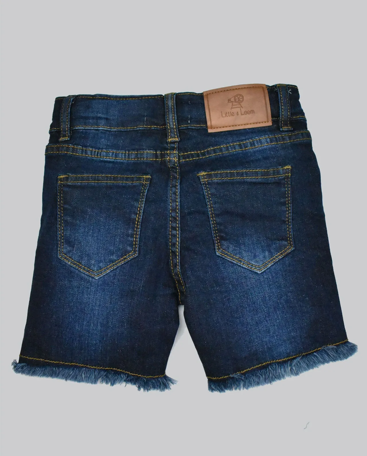 PURE INDIGO BOY SHORTS
