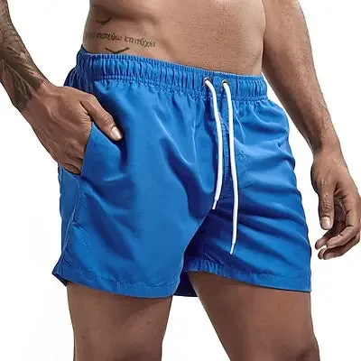 Quick-Dry Swim Trunks for Men