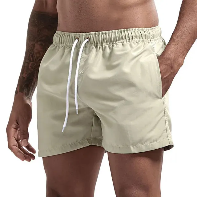 Quick-Dry Swim Trunks for Men