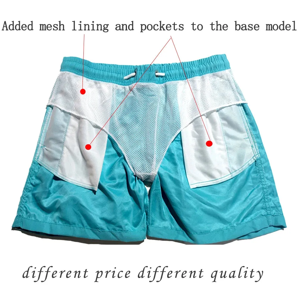 Quick-Dry Swim Trunks for Men