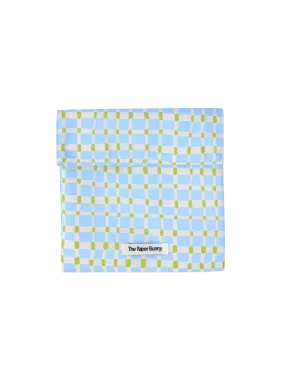 Regular Pocket Pouch (Plaid Sky)