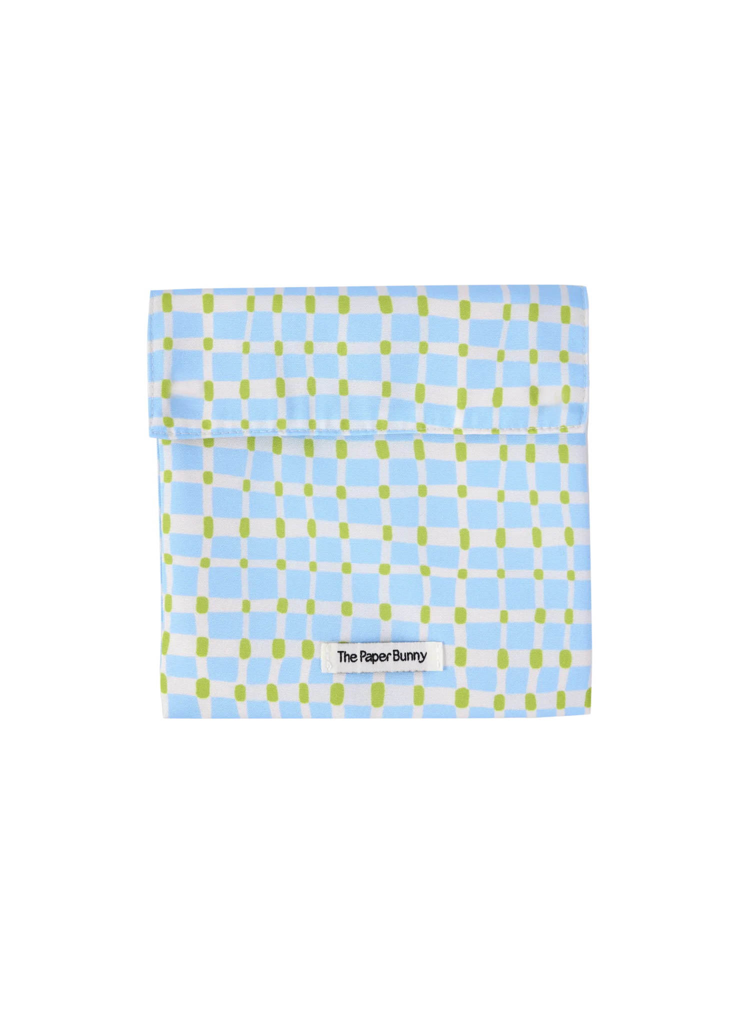 Regular Pocket Pouch (Plaid Sky)