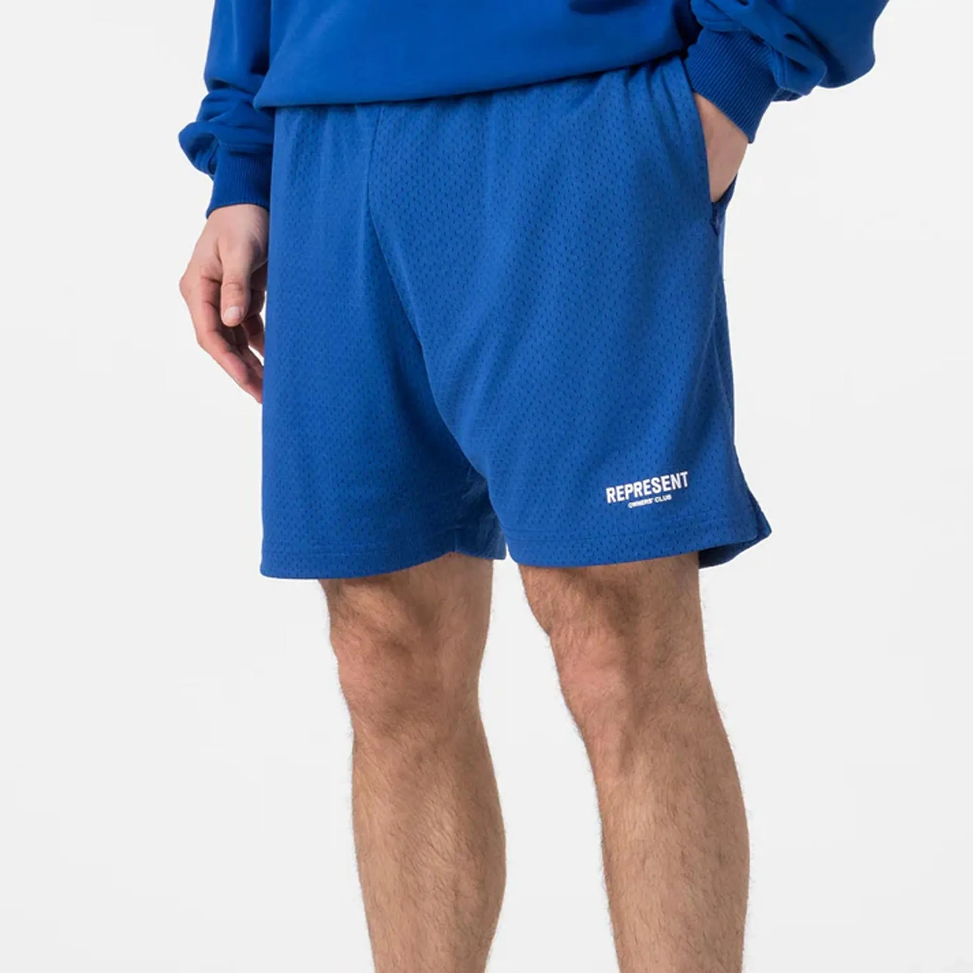 Represent | OWNERS CLUB MESH SHORT  { BLUE