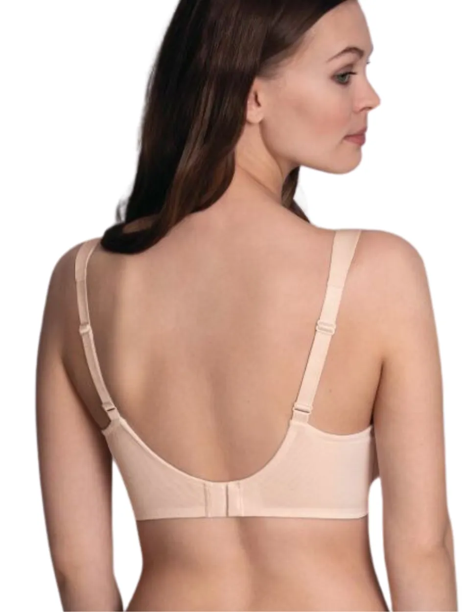Rosa Faia Eve Delta Pad Underwired Bra, Rose | Rosa Faia Eve Deltapad Bra | Smart Rose Underwire Molded Bra