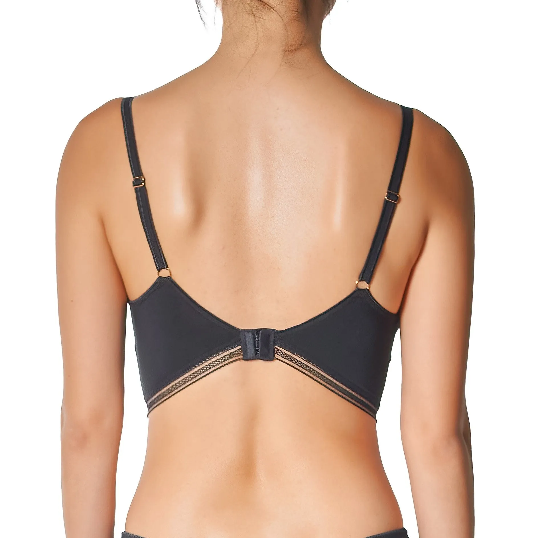 Samantha Chang Jet Set Cotton Bralette