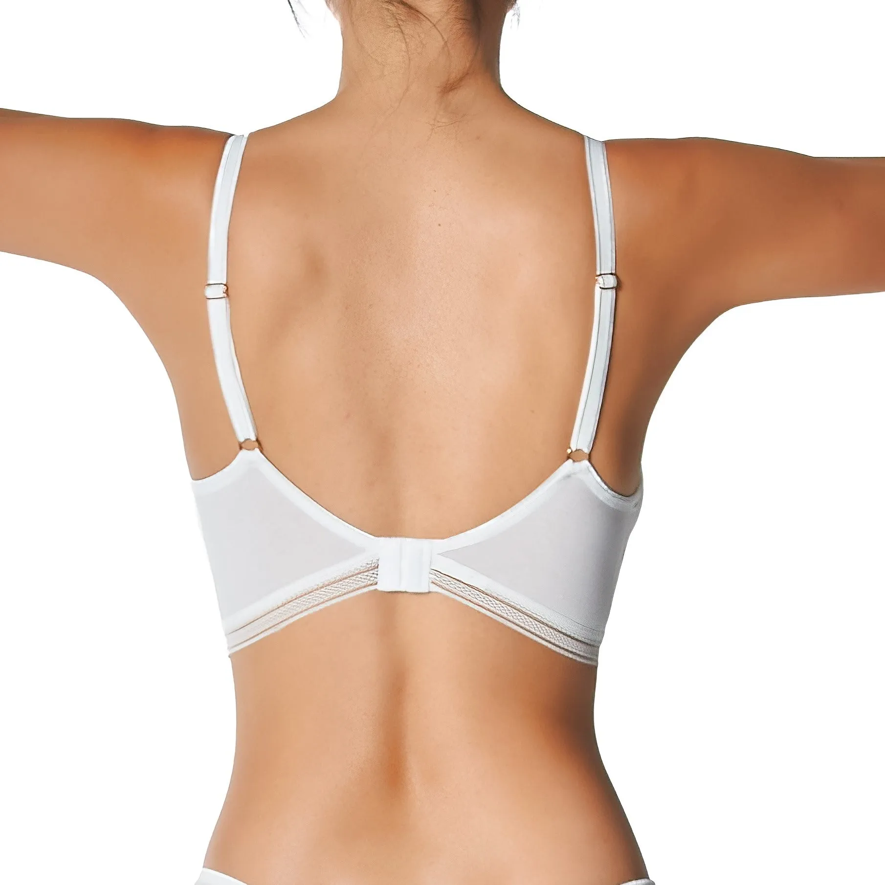 Samantha Chang Jet Set Cotton Bralette