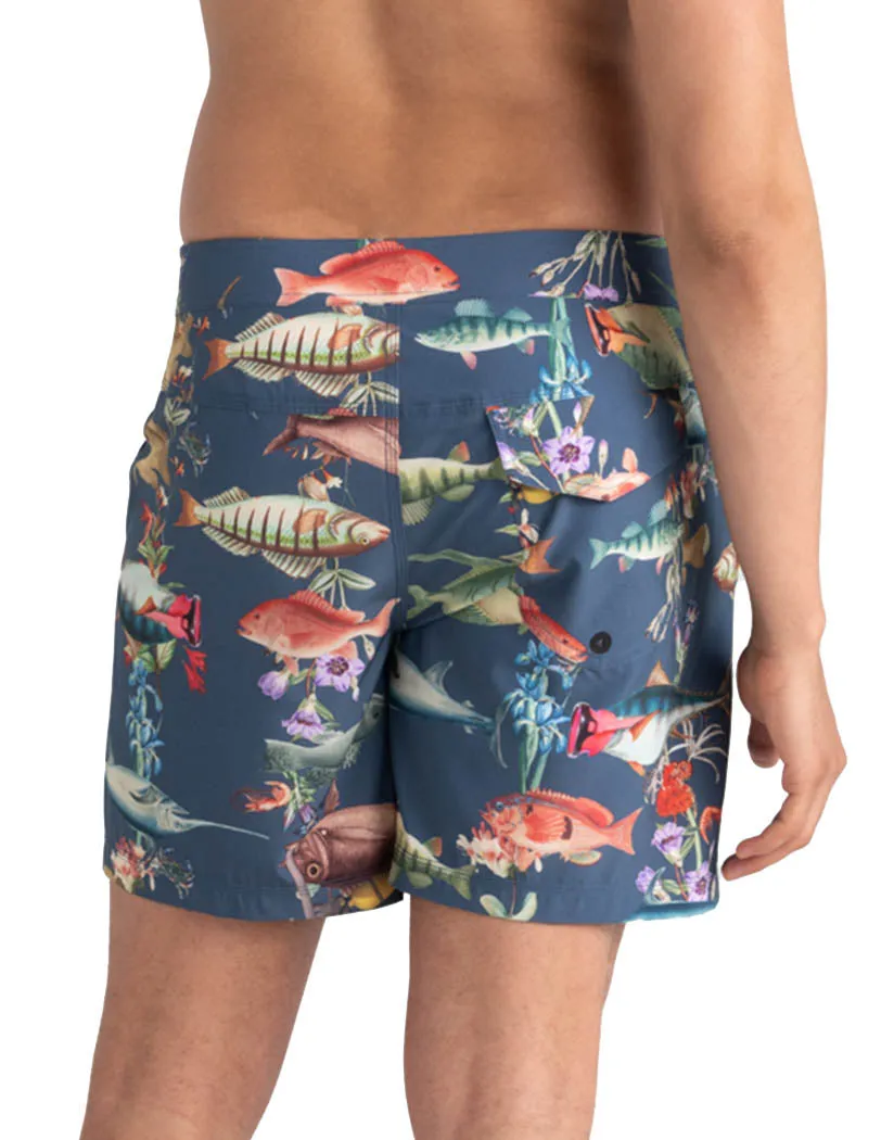 SAXX Betawave 2n1 Boardie 17'' Swim Short Deep Dive Twilight SXSW01L