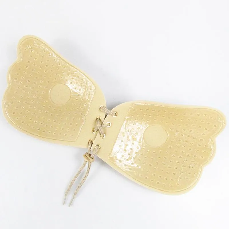 Seamless Adhesive Bra Invisible Silicone Backless Bra Strapless Push Up Bra Sexy Lingerie Fly Bra