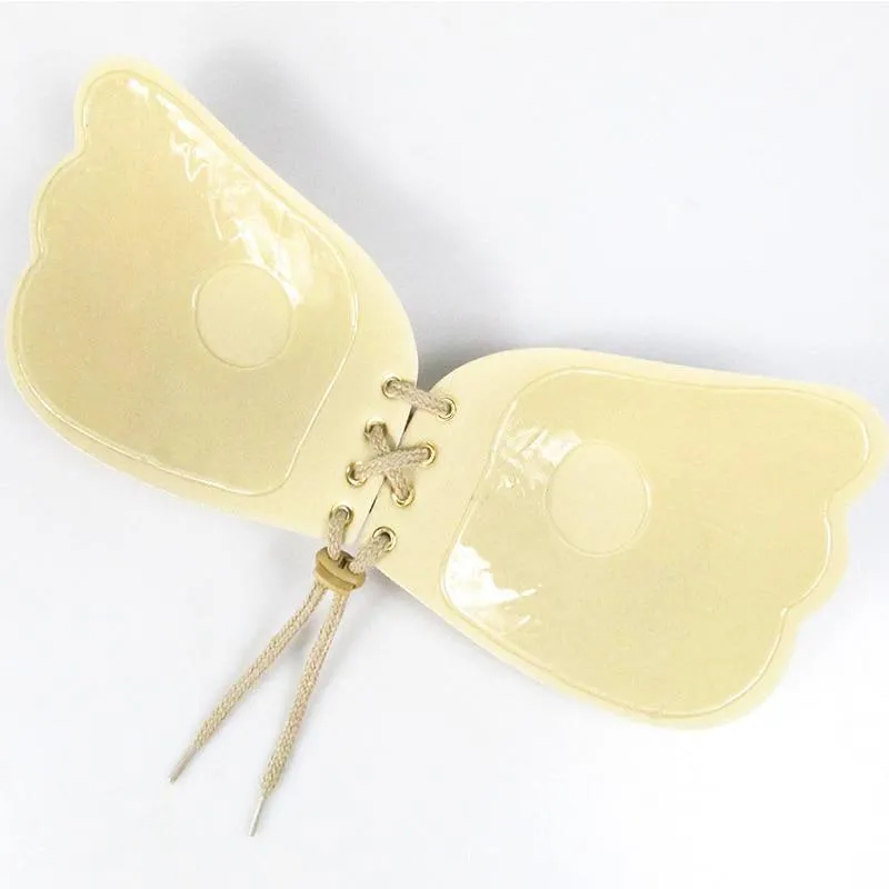 Seamless Adhesive Bra Invisible Silicone Backless Bra Strapless Push Up Bra Sexy Lingerie Fly Bra