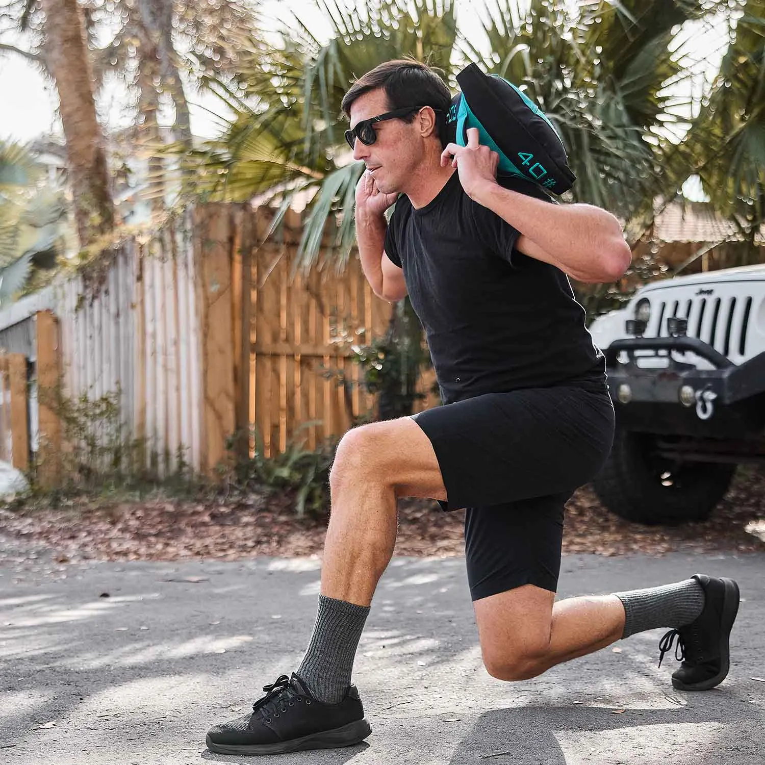 Simple Training Sandbag - Black   Teal