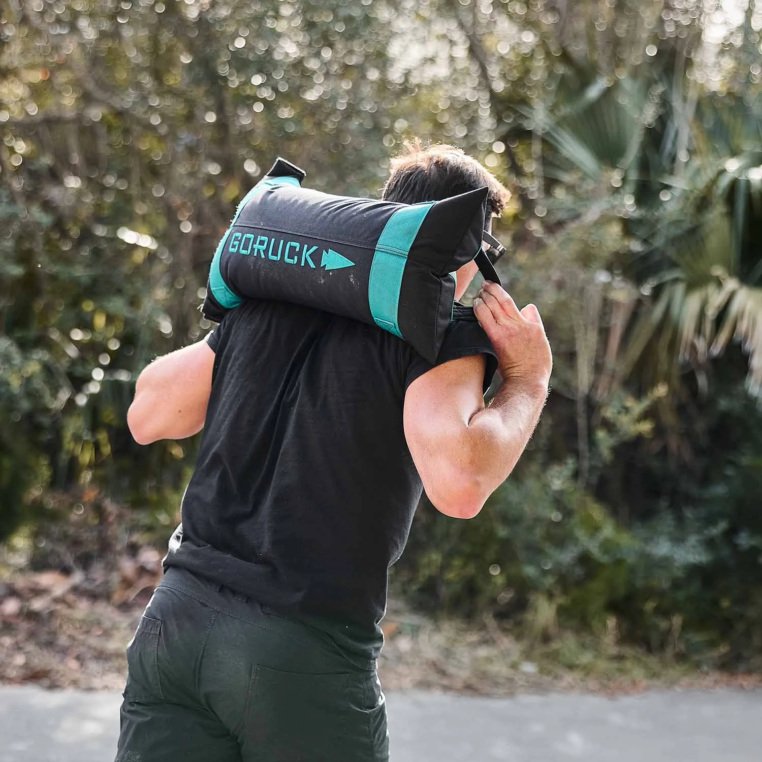 Simple Training Sandbag - Black   Teal