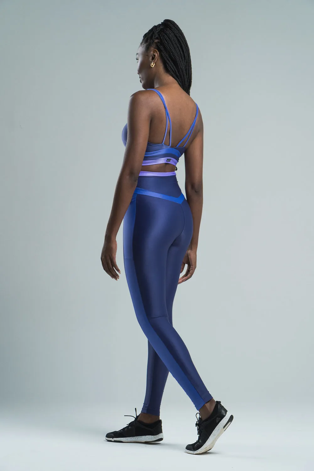 Speed Leggings - Indigo Blue