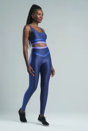 Speed Leggings - Indigo Blue