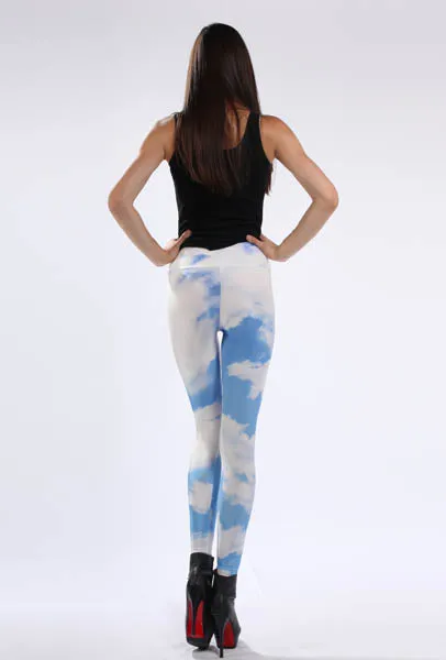Sunny Sky Printed Legging