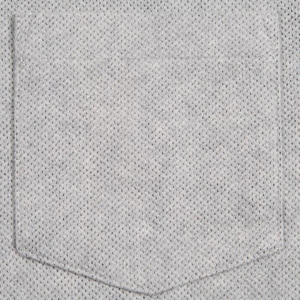 Sunspel Riviera Polo Shirt Grey Melange
