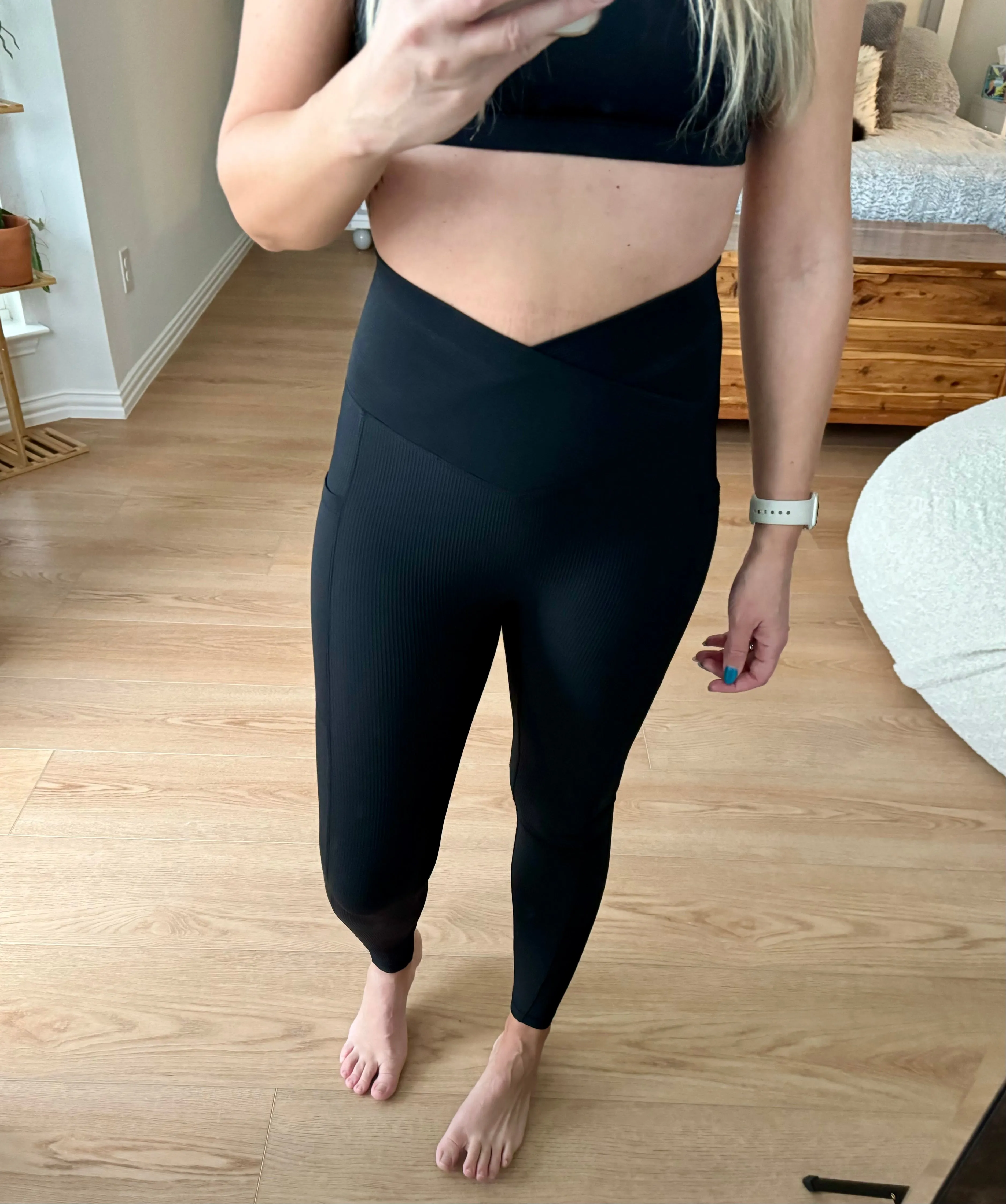 The Molly Max Sculpt Diagonal Ribbed Leggings