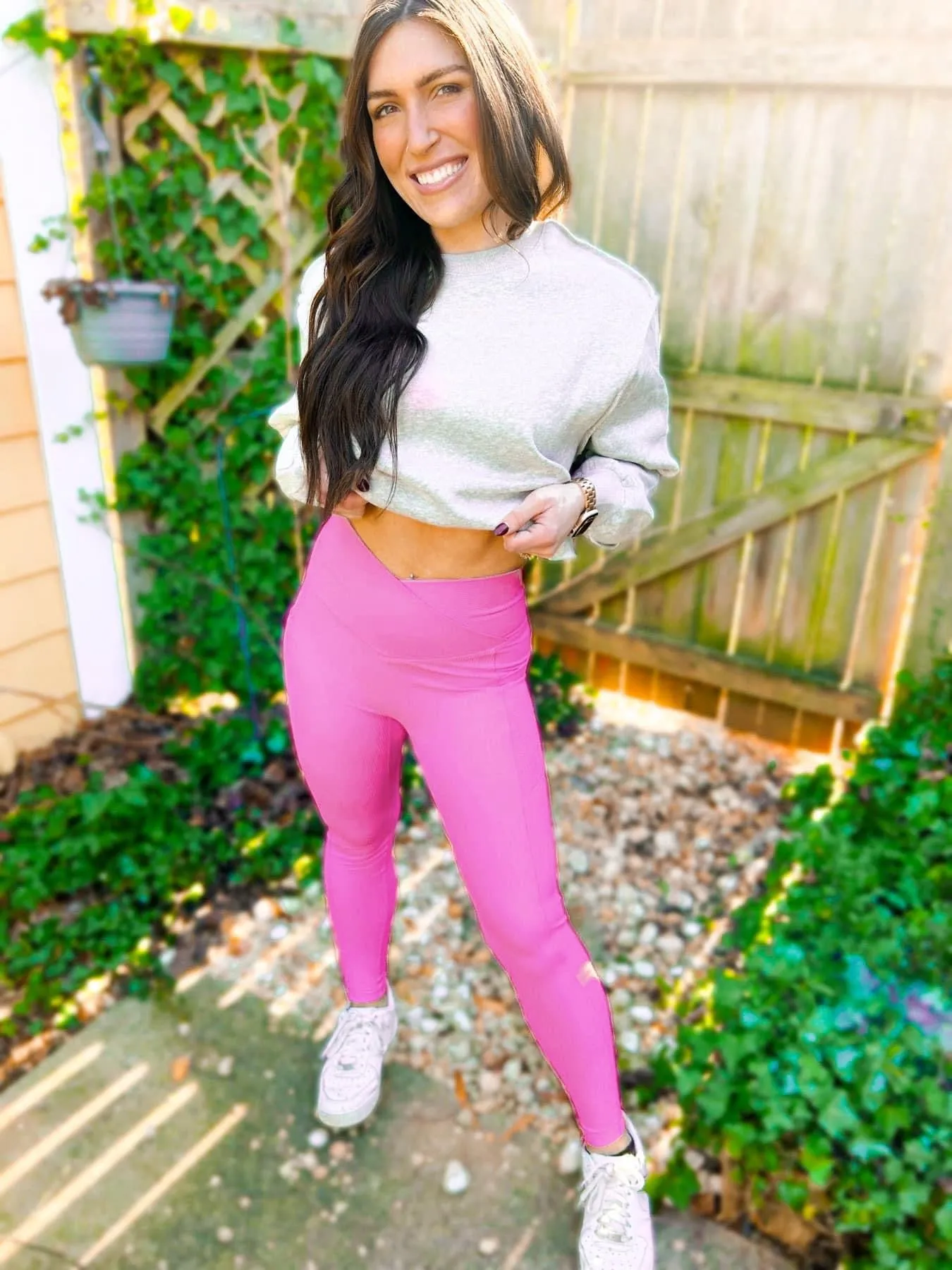 The Molly Max Sculpt Diagonal Ribbed Leggings