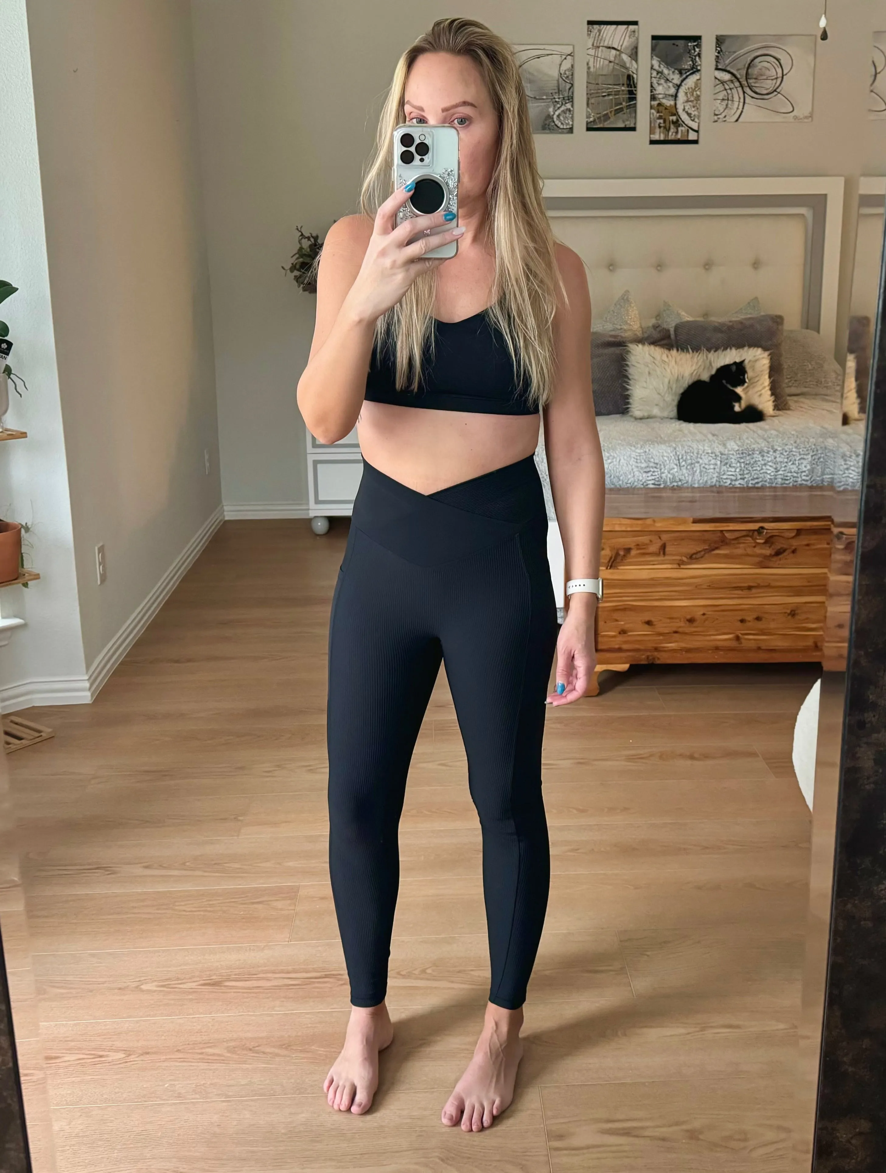 The Molly Max Sculpt Diagonal Ribbed Leggings