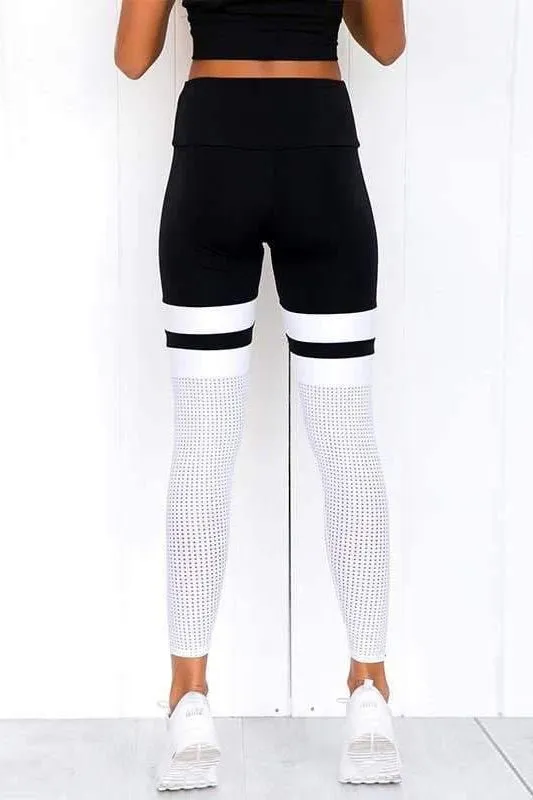 thick gym leggings