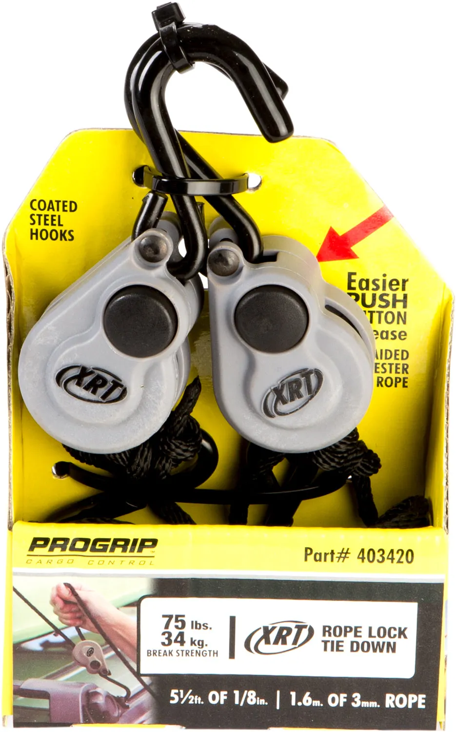 TITLE Boxing Adjustable Double End Bag Tie Downs - 1-8" (Pair)