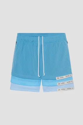 Triple Hem Shorts (Gradient)