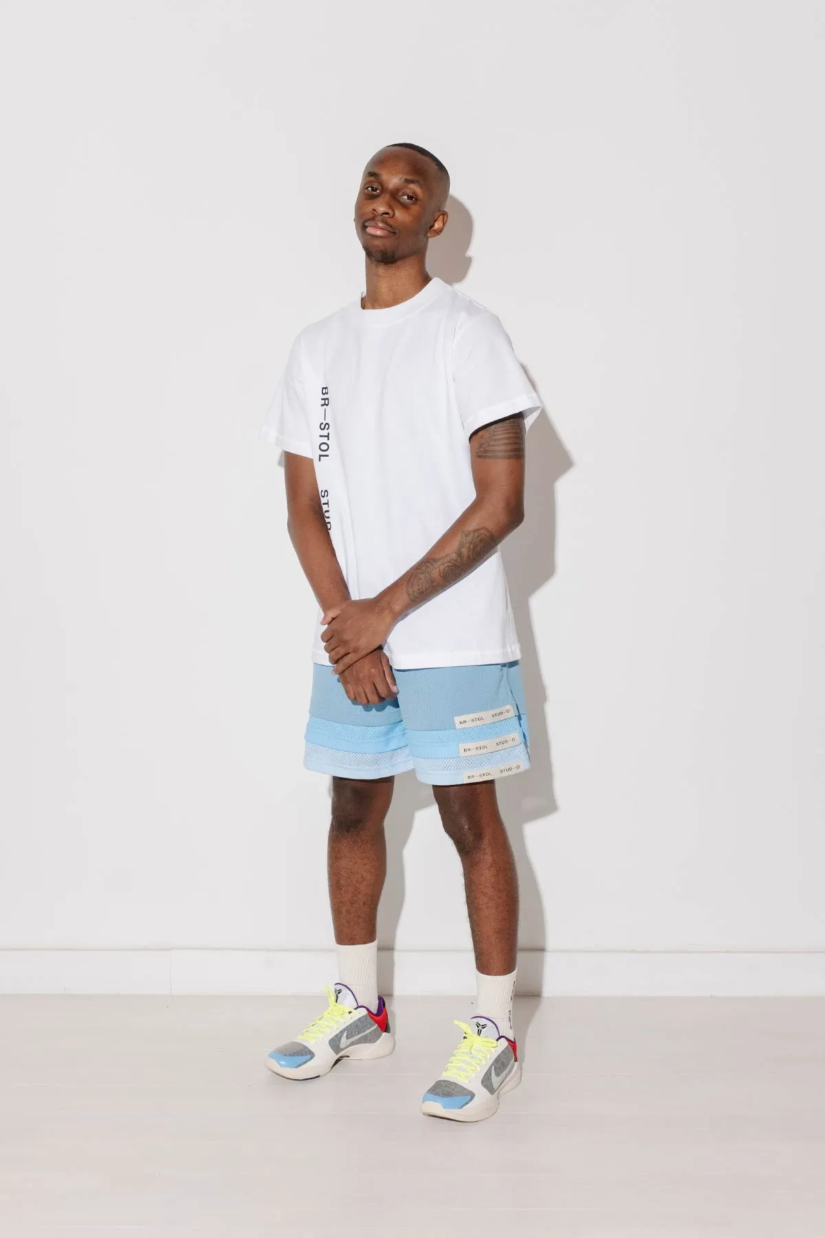 Triple Hem Shorts (Gradient)