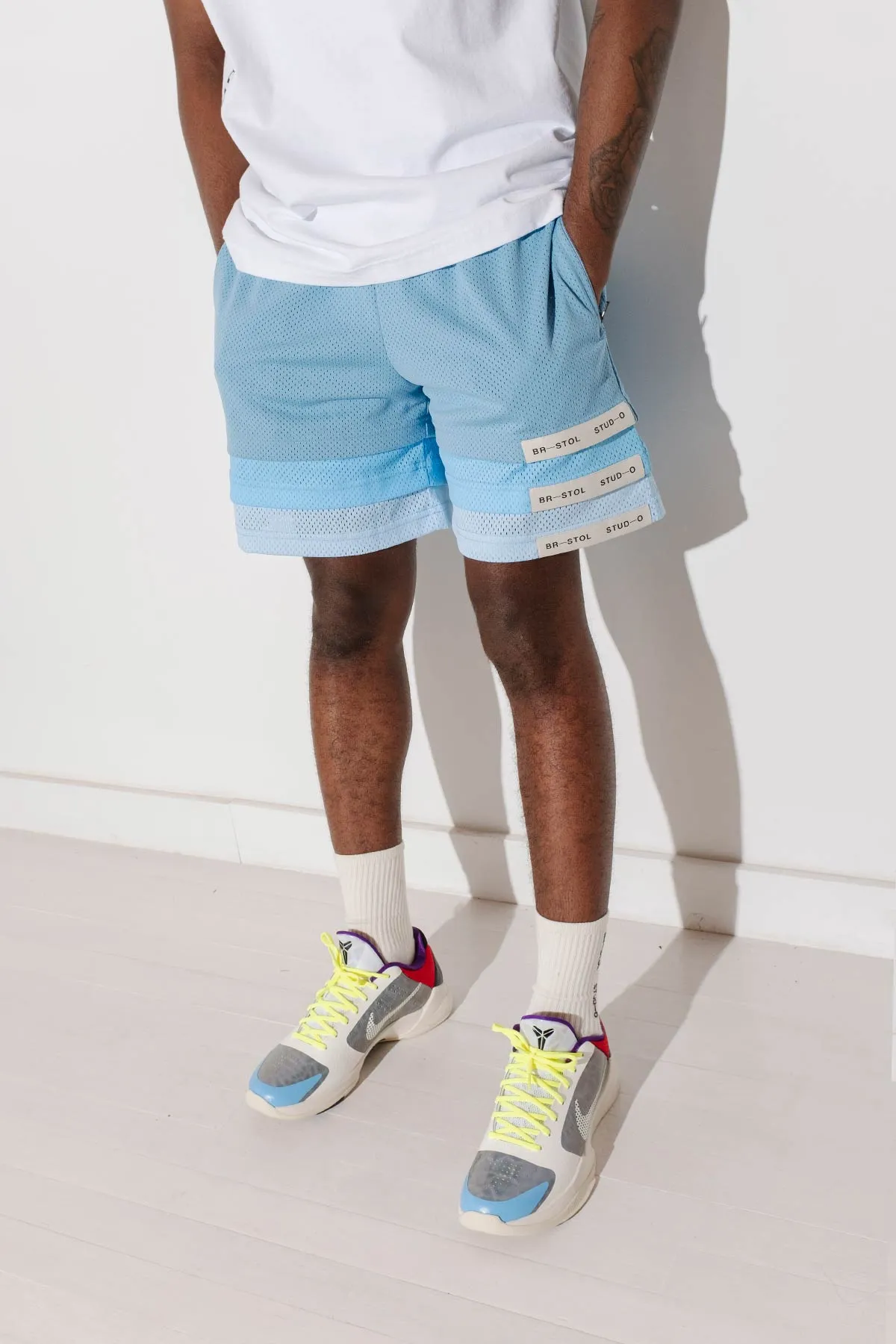Triple Hem Shorts (Gradient)
