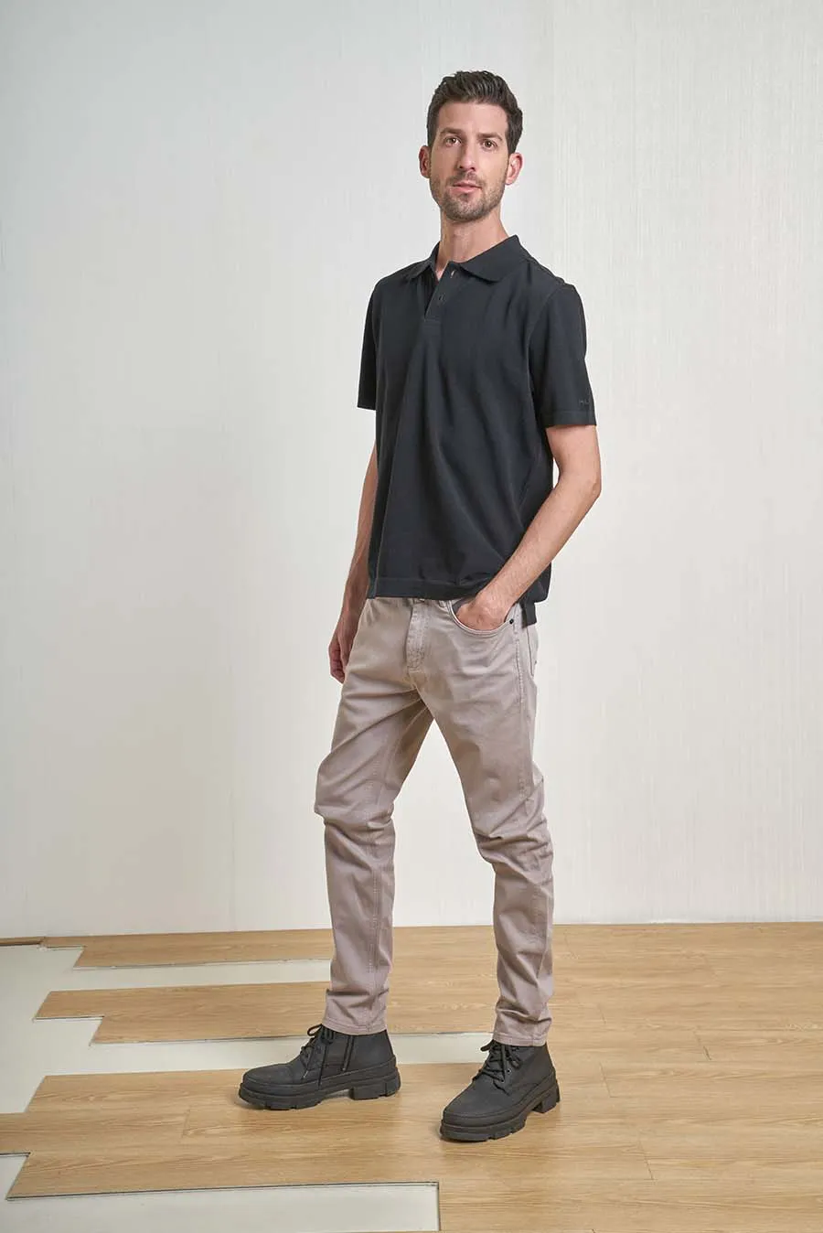 Umbino T-Shirt Cotton Color Black