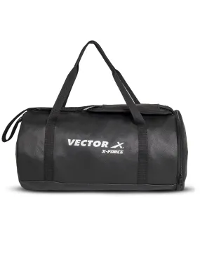 VECTOR X 25 L  X-Force Gym Bag  Men and Women (Black) 25 L
