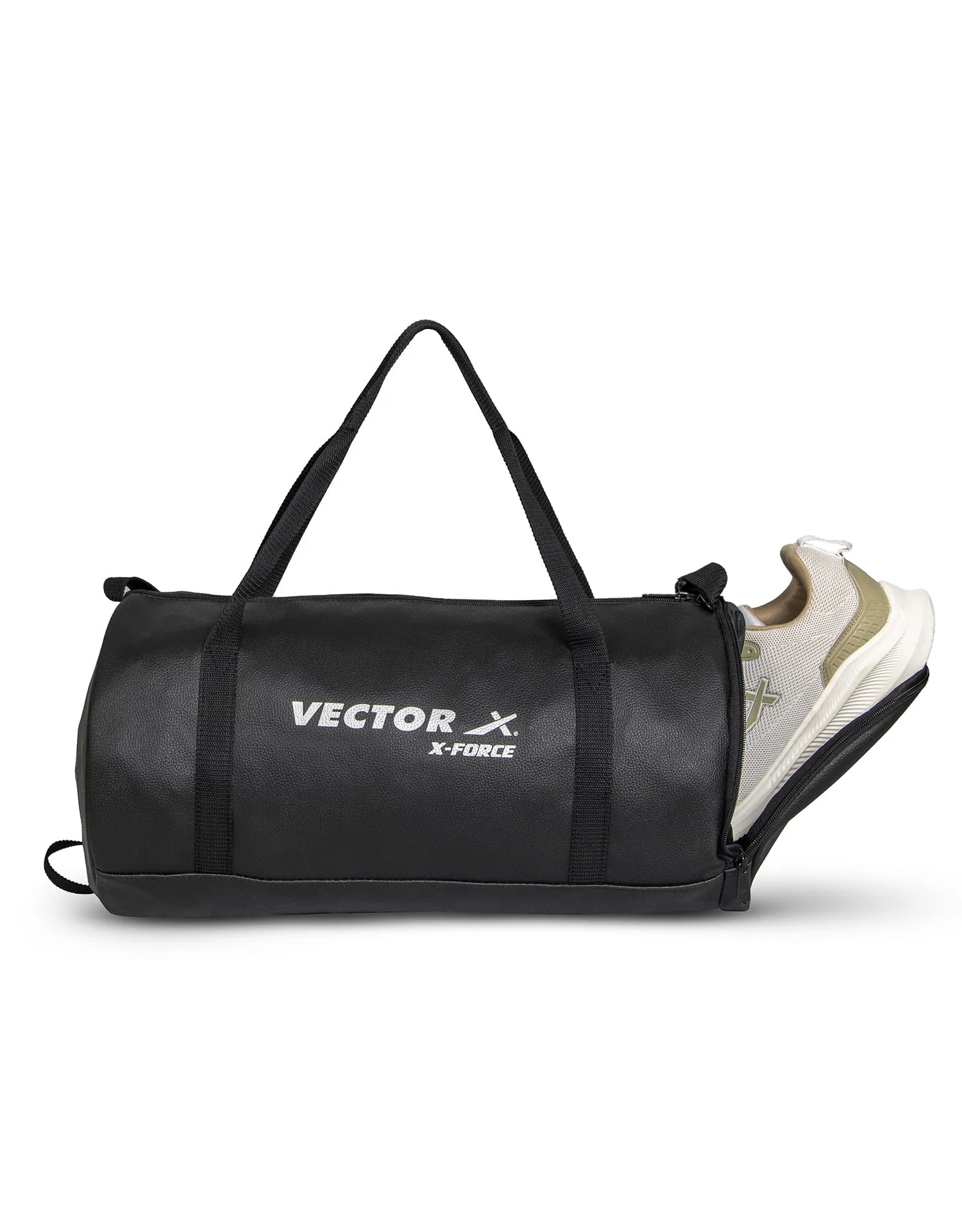 VECTOR X 25 L  X-Force Gym Bag  Men and Women (Black) 25 L