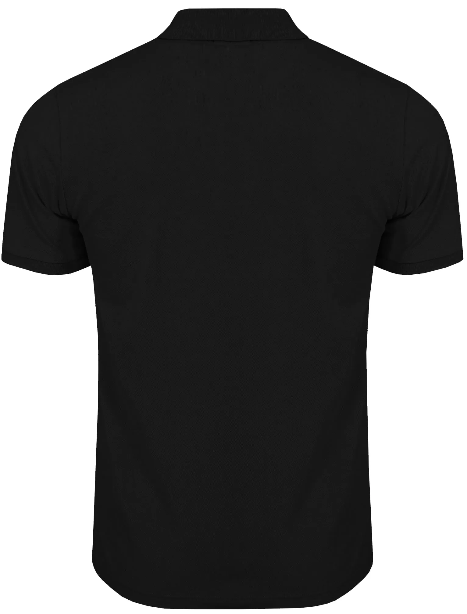 Whidbey Piqué Polo Shirt in Black - Tokyo Laundry