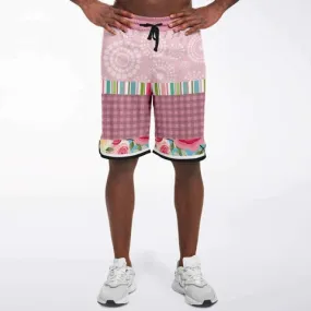 Wholesale Loose Quick Dry Surf Shorts Men's Striped Shorts Swimwear