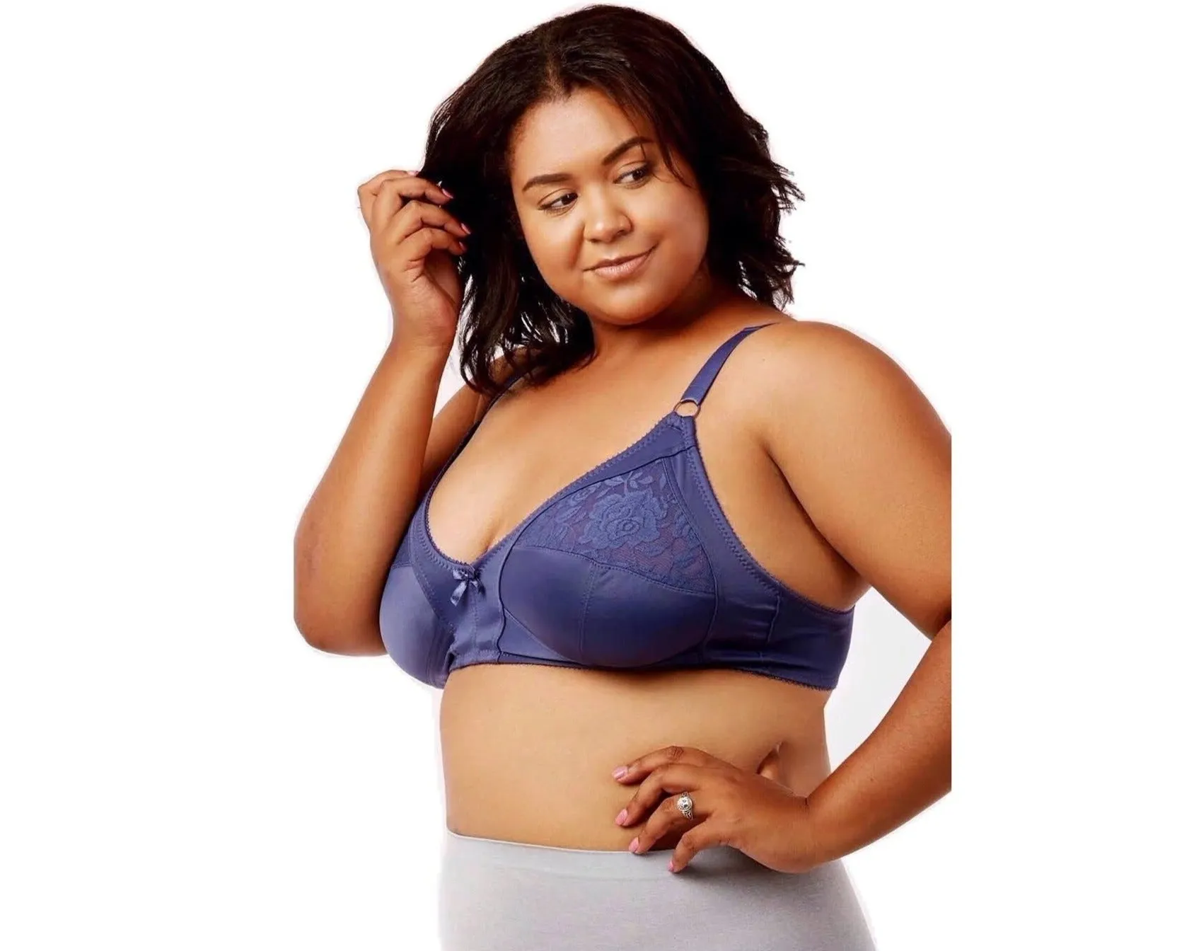 Wireless & Unlined Lace Cotton Bras