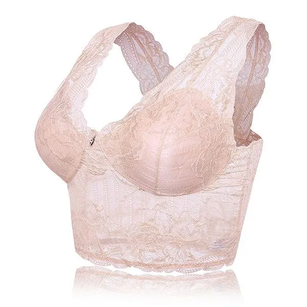 Wireless Lace Printed Transparent Yoga Soft Bras
