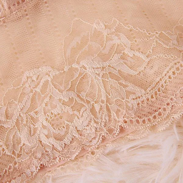 Wireless Lace Printed Transparent Yoga Soft Bras