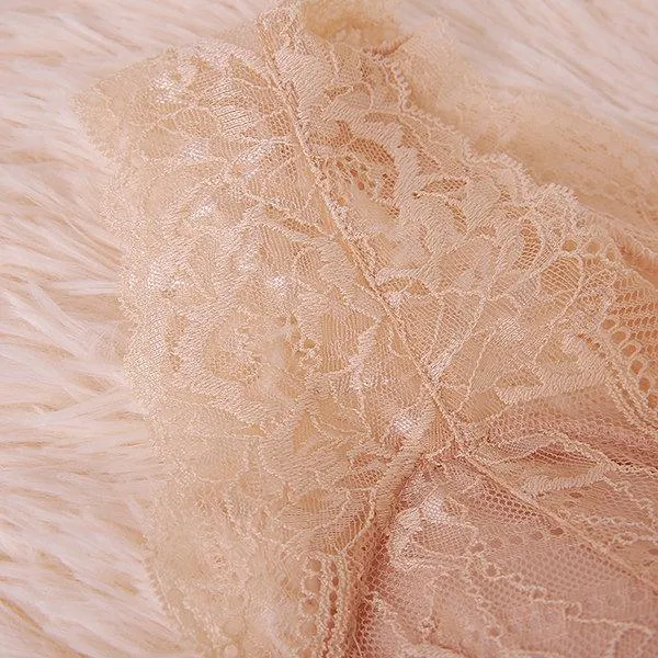 Wireless Lace Printed Transparent Yoga Soft Bras