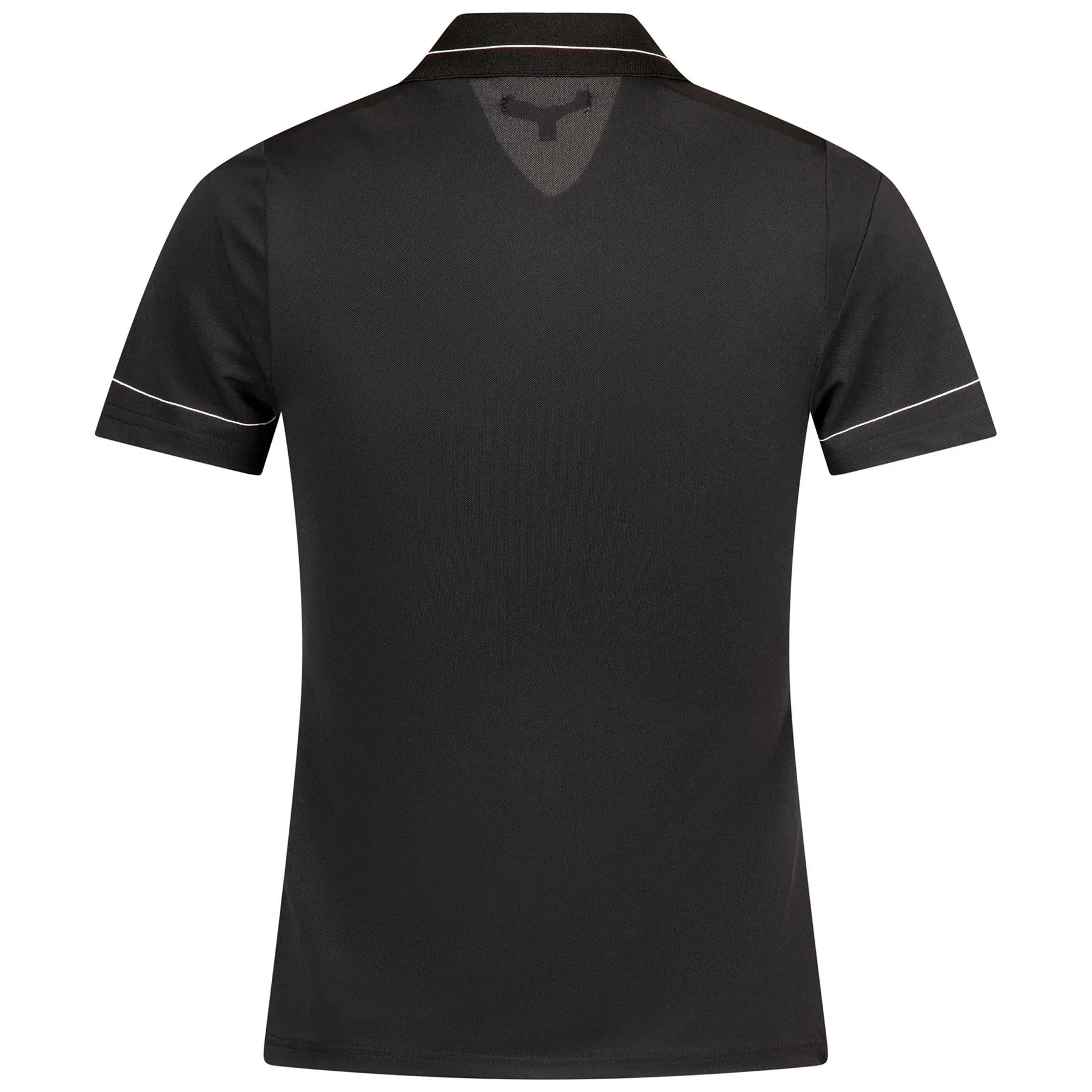 Womens Paloma Polo Black/Snow White - 2025