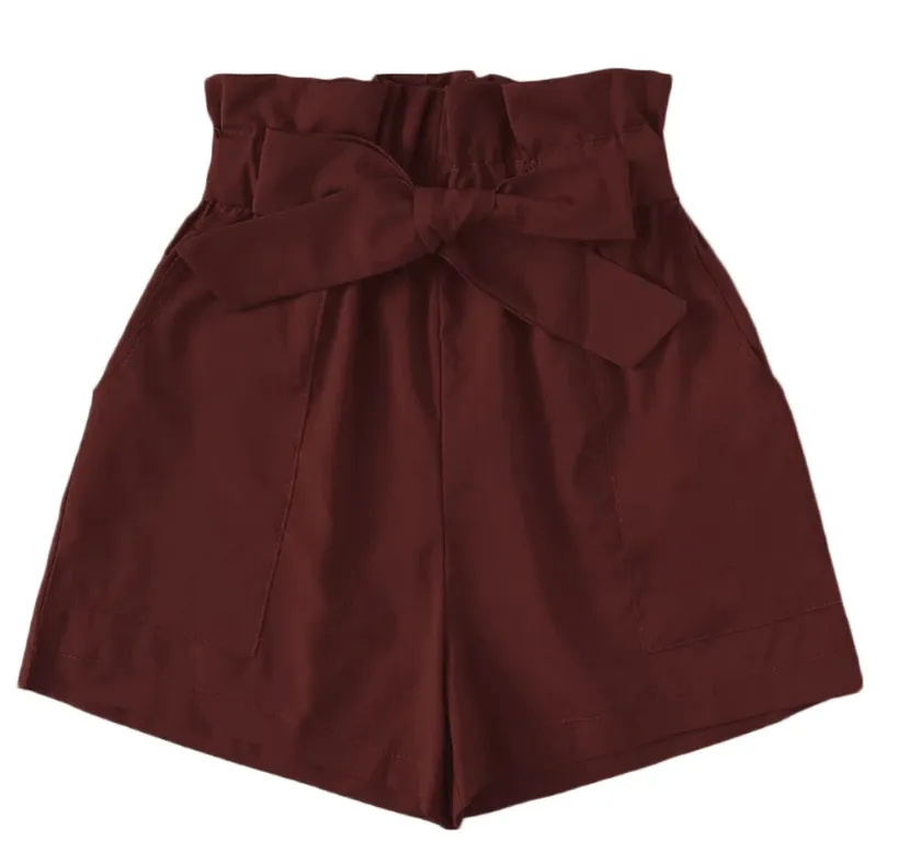 Women's Summer Vintage Office Mini Shorts