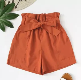 Women's Summer Vintage Office Mini Shorts