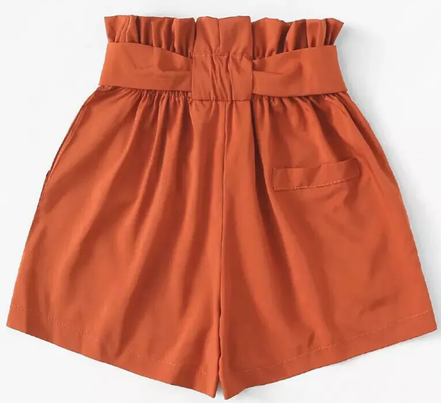 Women's Summer Vintage Office Mini Shorts