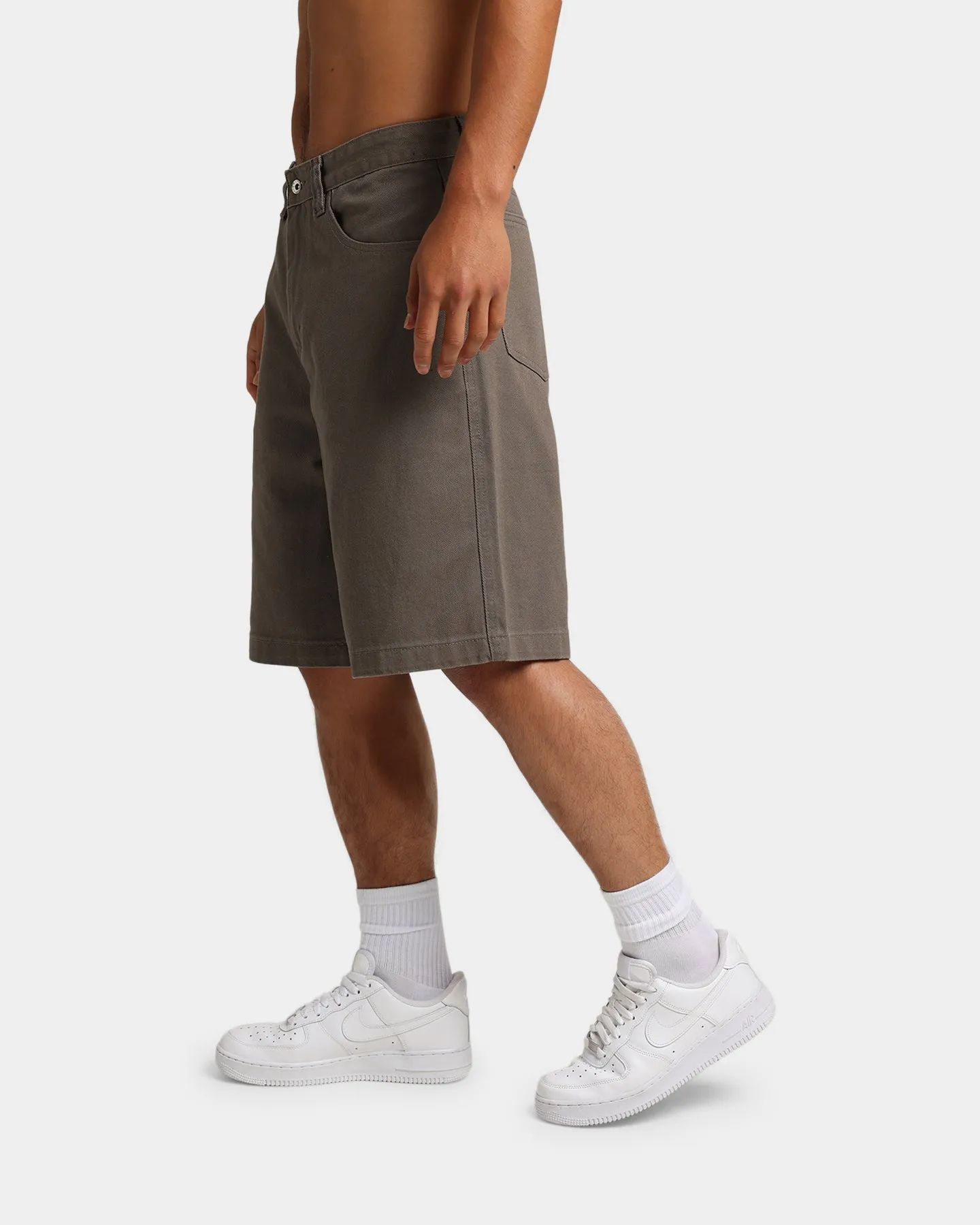 X-Large Bull Denim 91 Shorts Grey